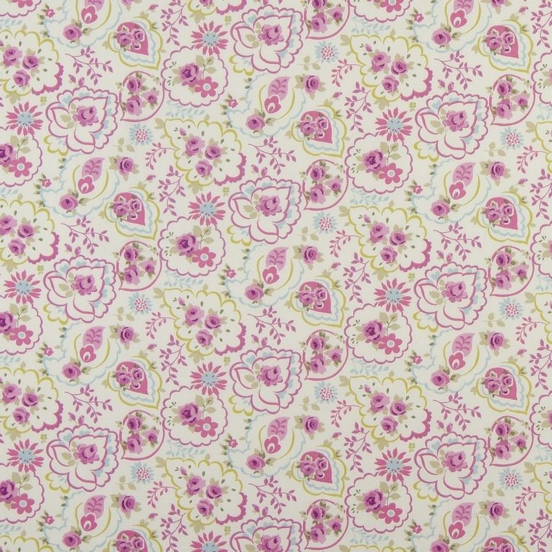 Paisley Rose Heather Fabric by Studio G