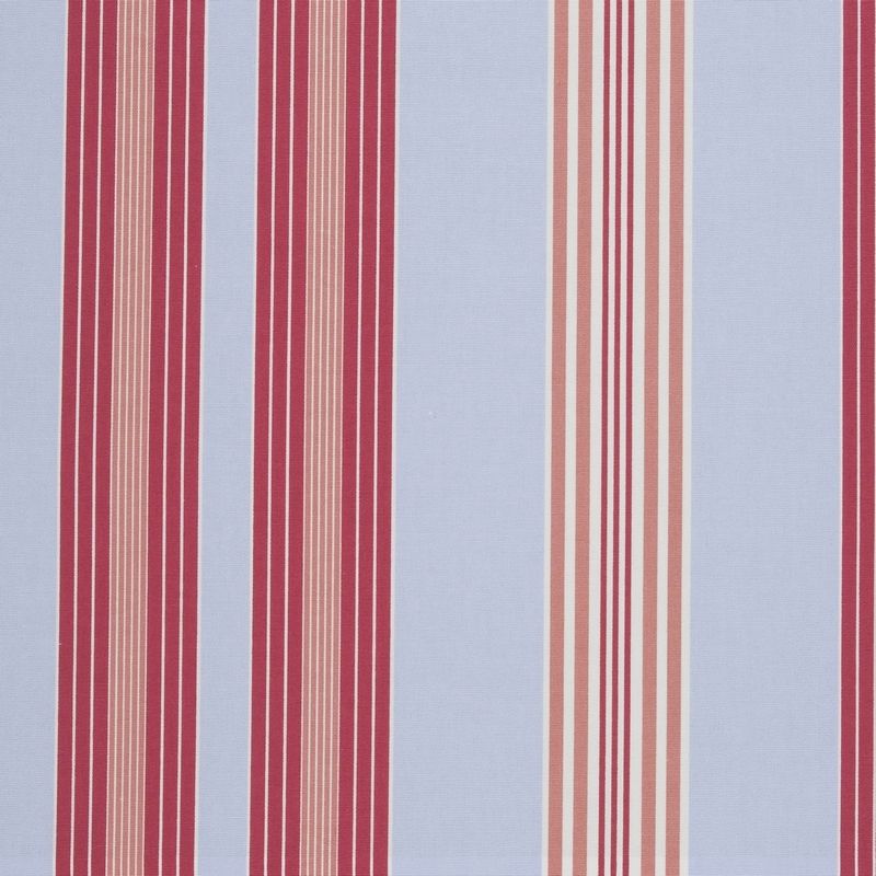 Lulu Stripe Powder Blue Fabric by Studio G