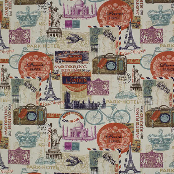 Around The World Multi Fabric by Ashley Wilde