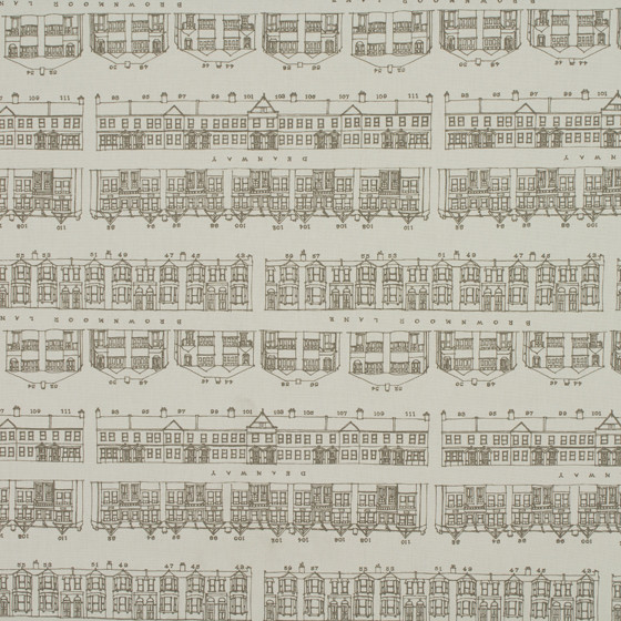 Brownmoor Lane Linen Fabric by Ashley Wilde