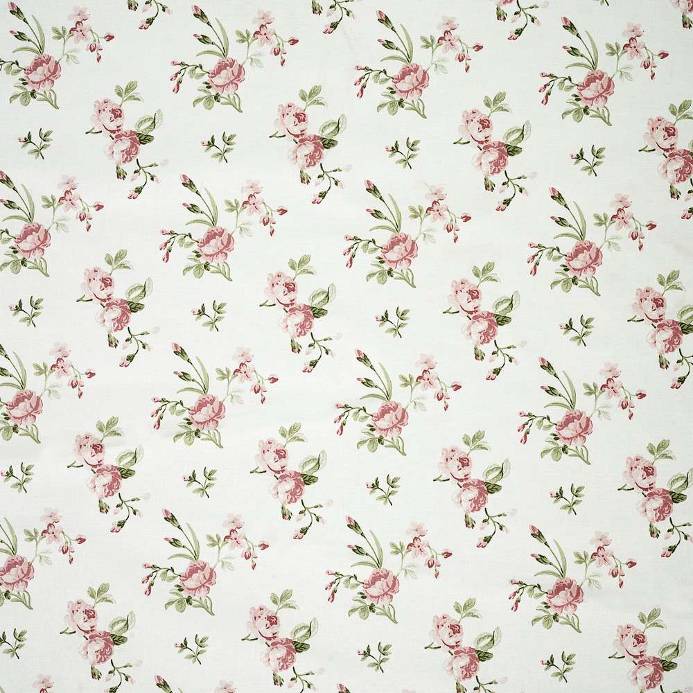 Clarence Rose Fabric by Ashley Wilde