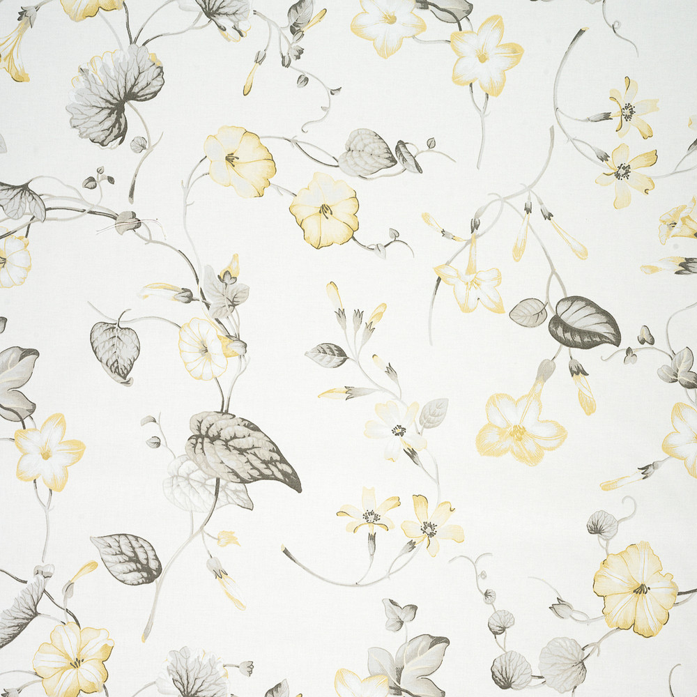 Henley Lemon Fabric by Ashley Wilde