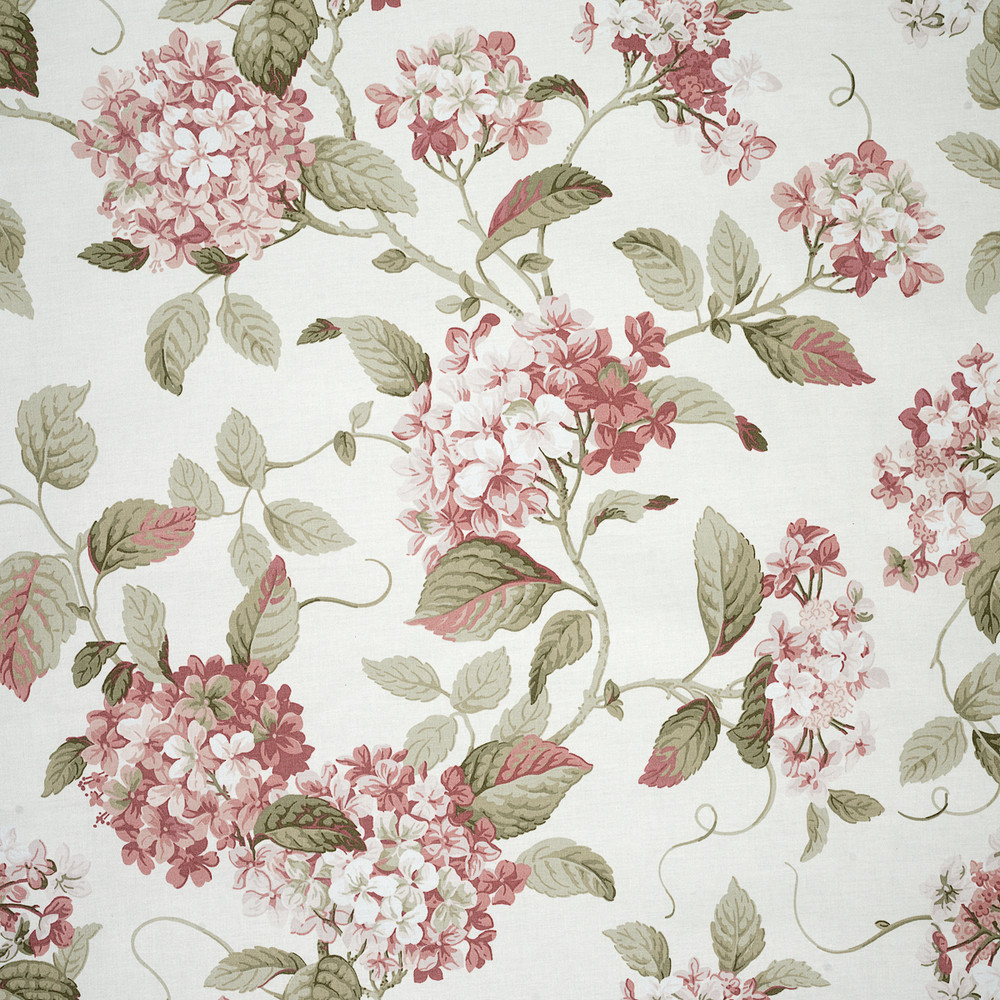 Highgrove Rose Fabric by Ashley Wilde