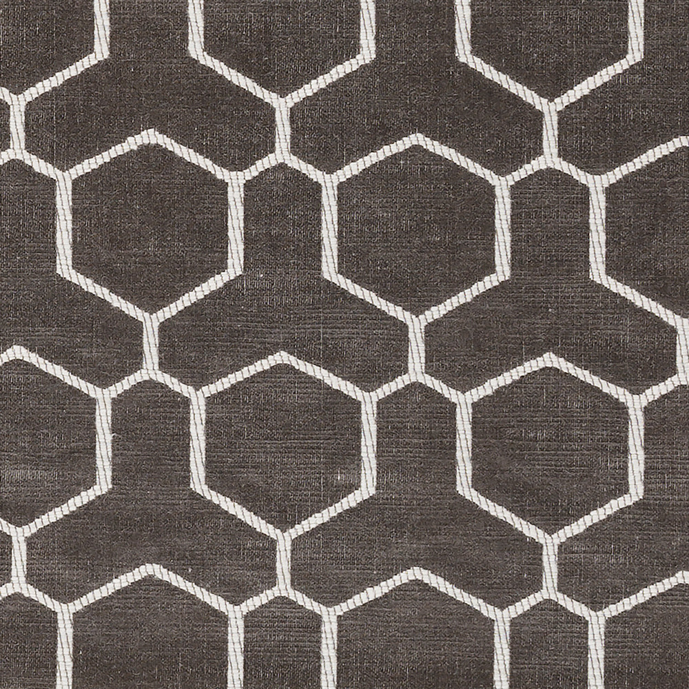 Nova Grey Fabric by Ashley Wilde