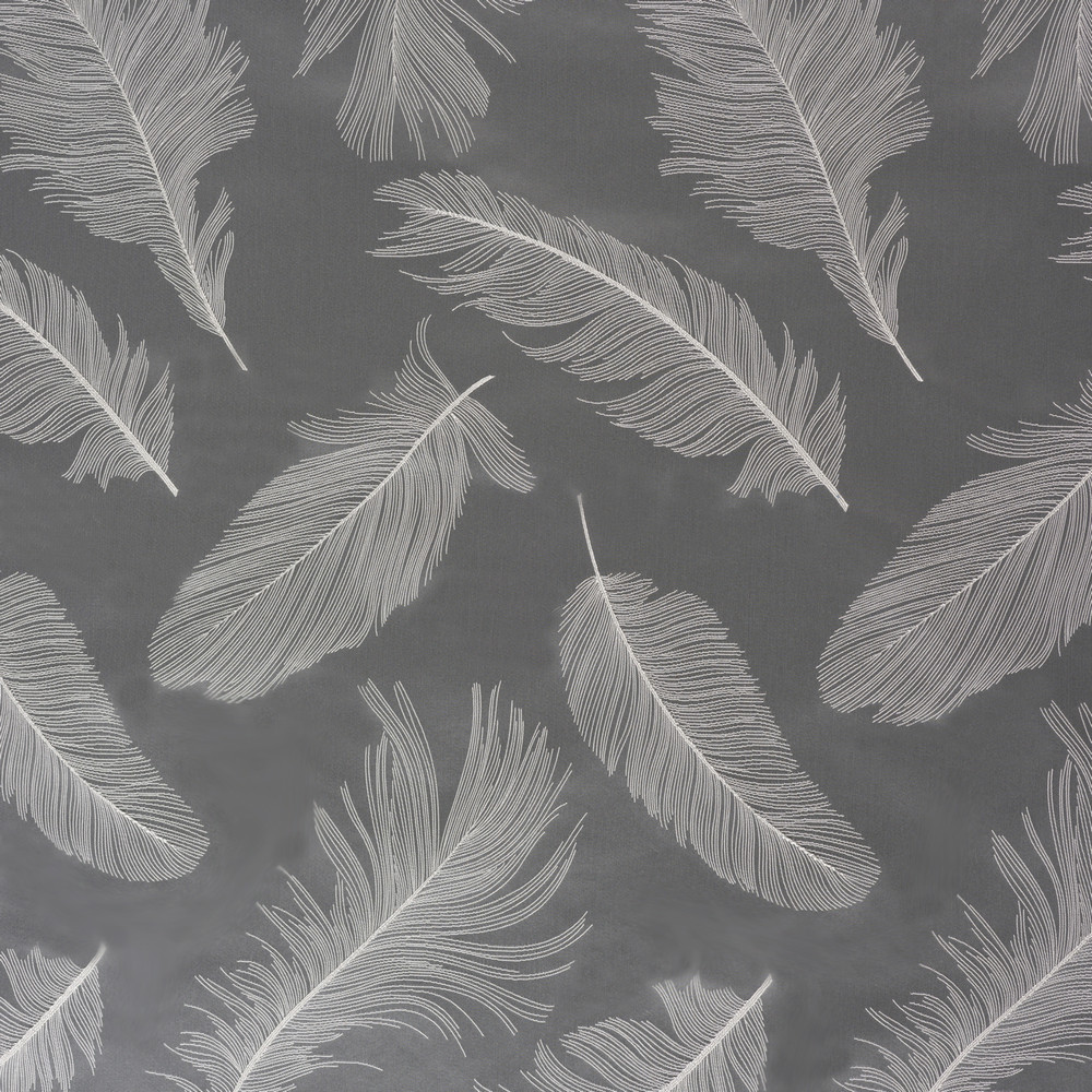 Quill Slate Fabric by Ashley Wilde