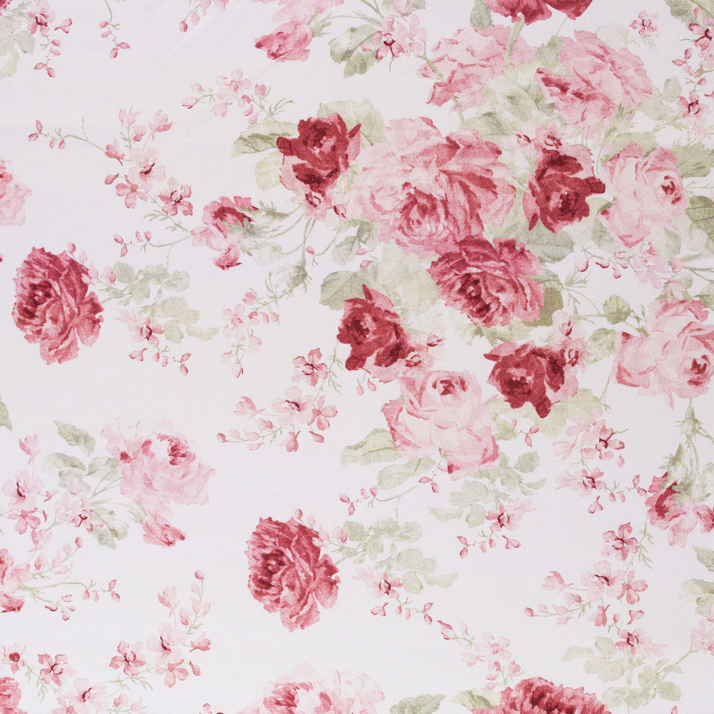 Rosalie Pink Fabric by Ashley Wilde