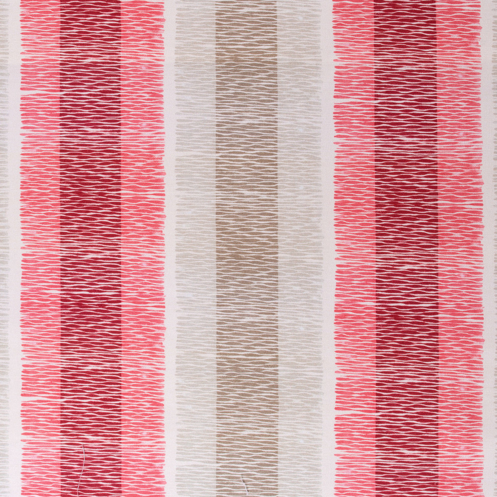 Tribecca Red Fabric by Ashley Wilde