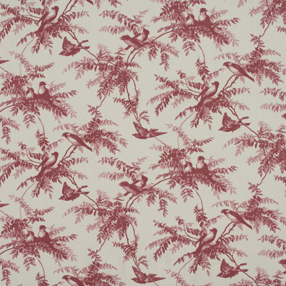 Uccello Rose Fabric by Ashley Wilde