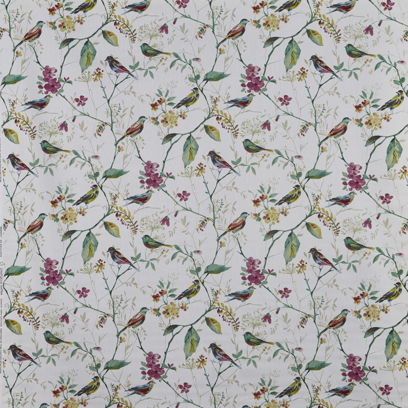 Birdsong Orchid Fabric by Prestigious Textiles