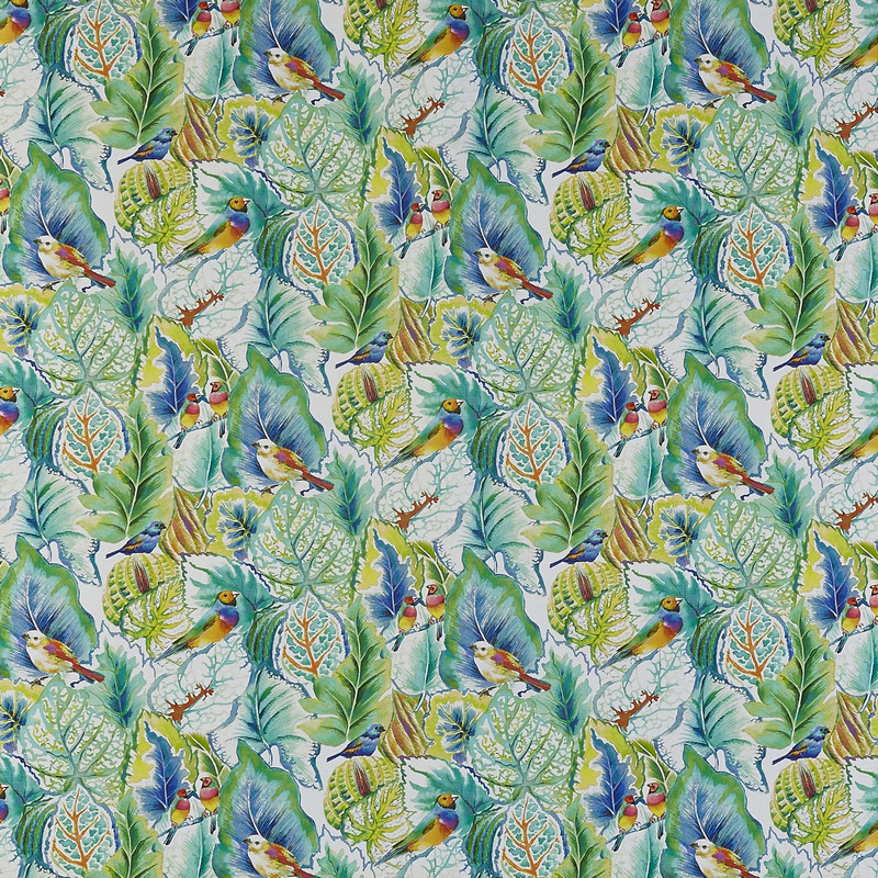 Lovebirds Spring Fabric by Prestigious Textiles