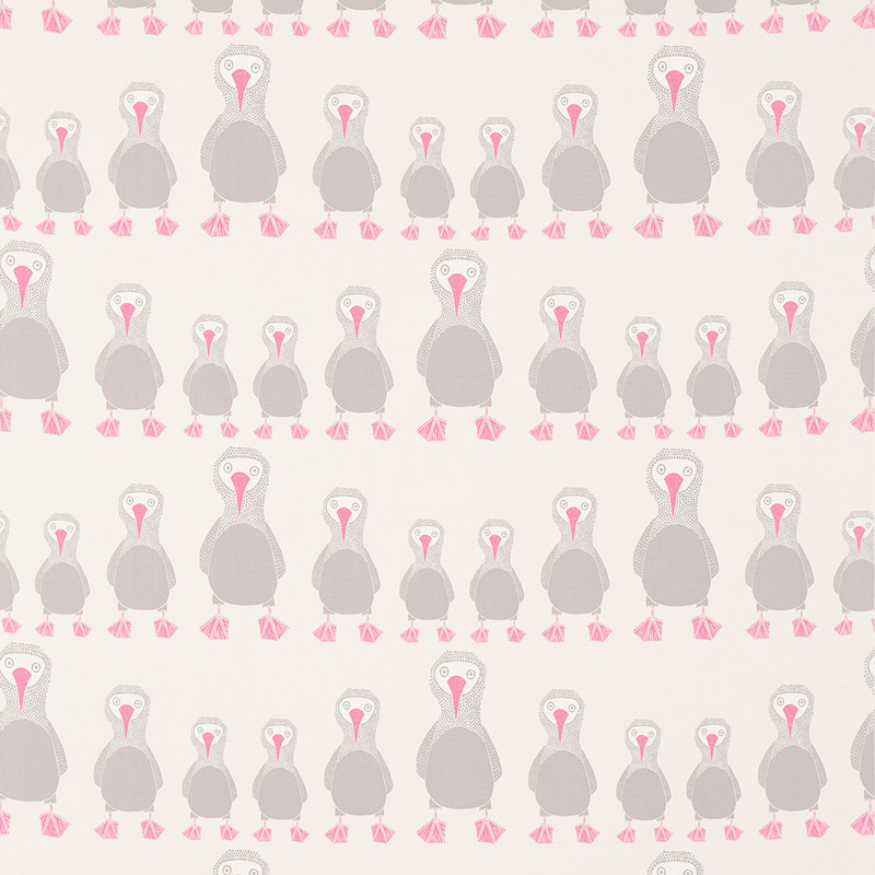 Booby Bird Candy Fabric by Scion