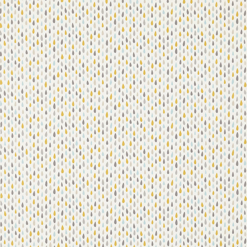 Splish Splash Slate / Pickle / Paper Fabric by Scion