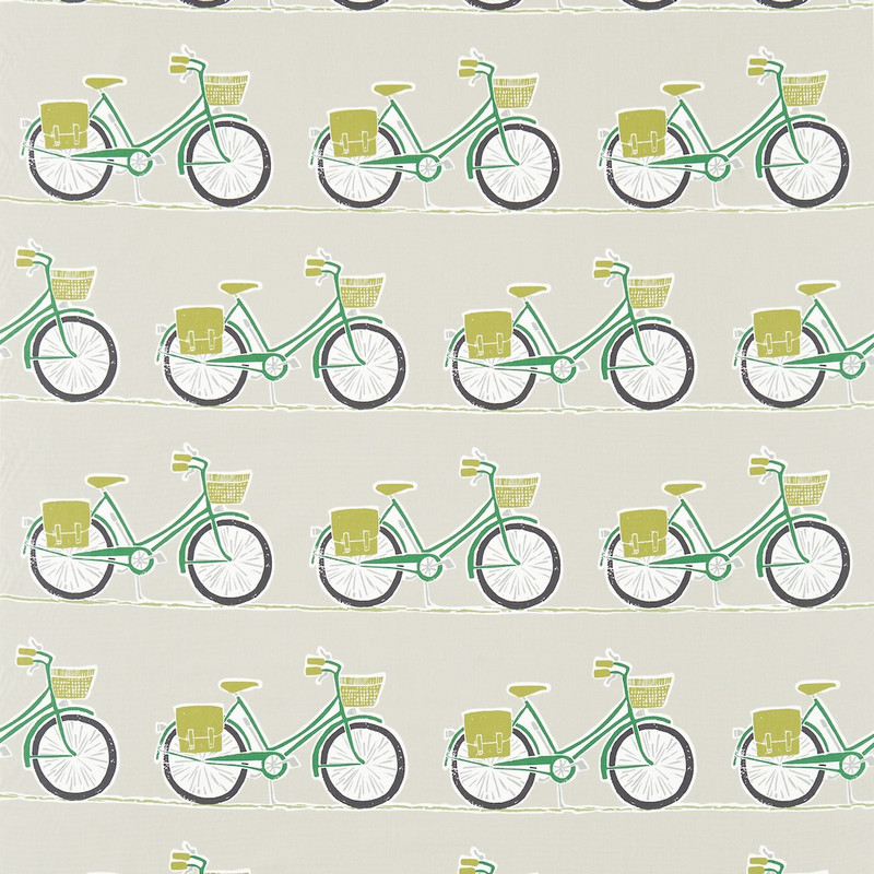 Cykel Ivy / Apple / Slate Fabric by Scion
