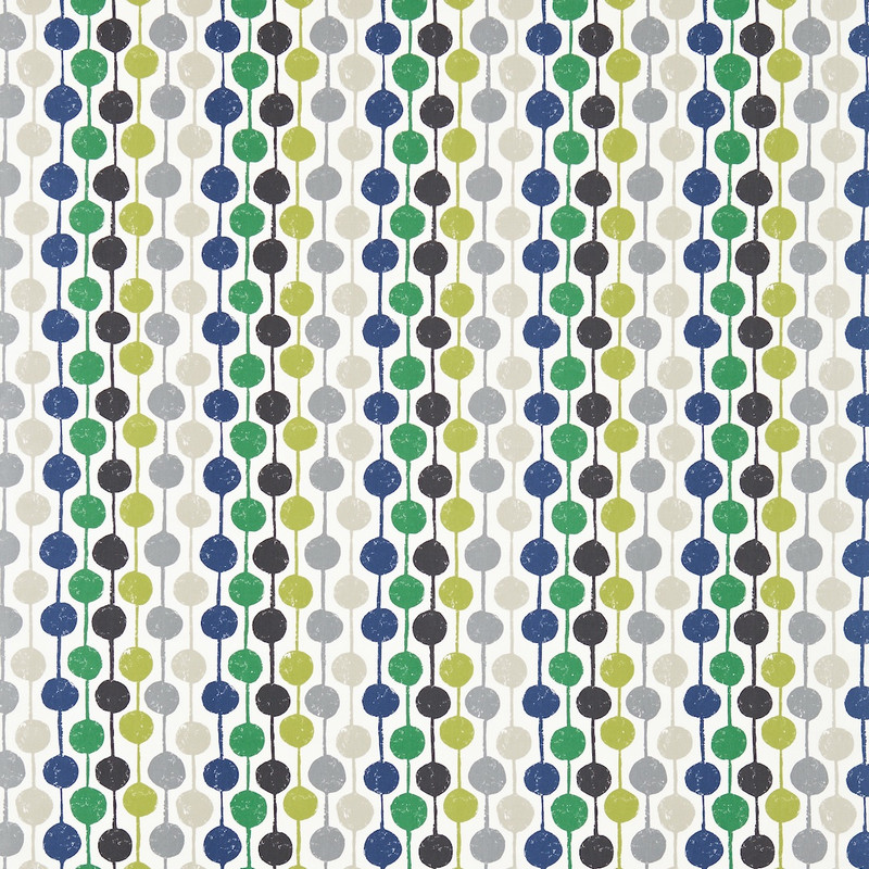 Taimi Apple / Ivy / Slate Fabric by Scion