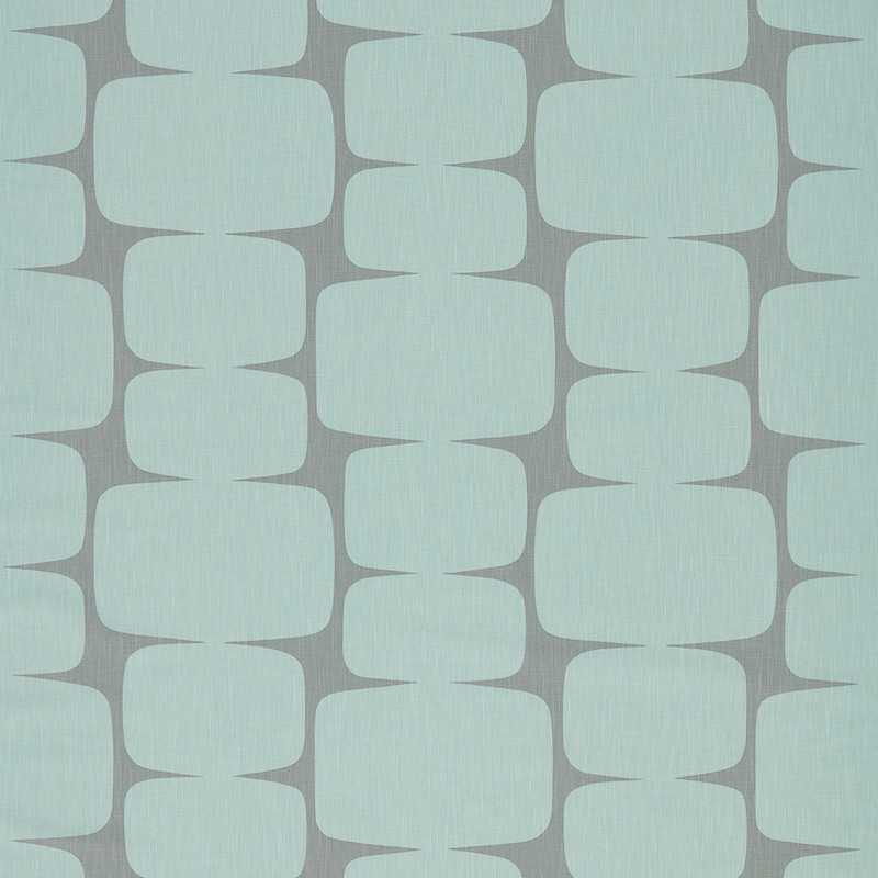 Lohko Mist / Graphite Fabric by Scion