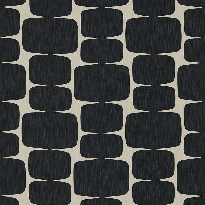 Lohko Liquorice / Hemp Fabric by Scion