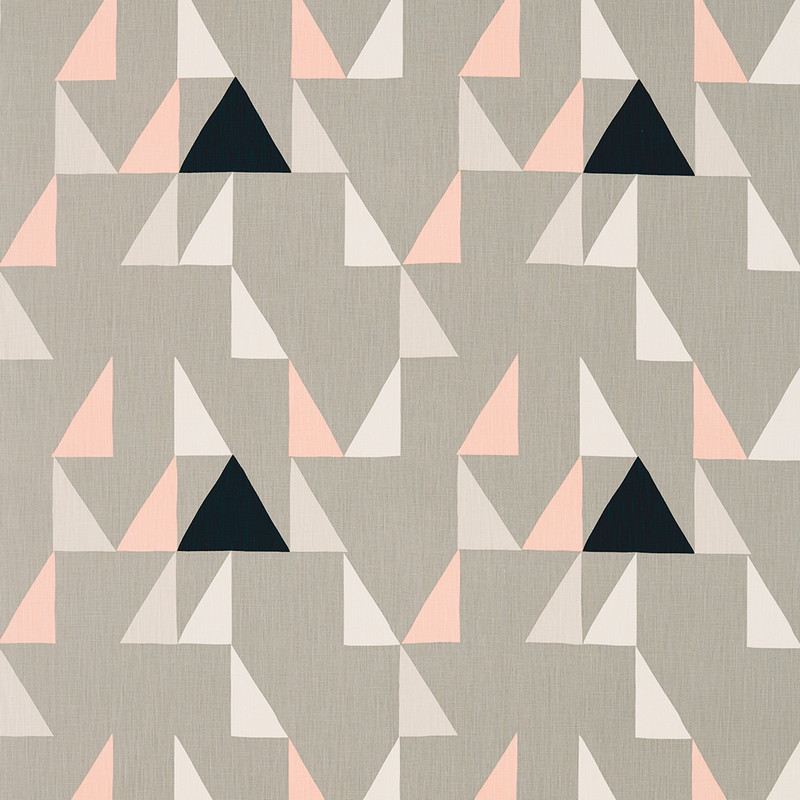 Modul Blush / Parchment / Dove Fabric by Scion