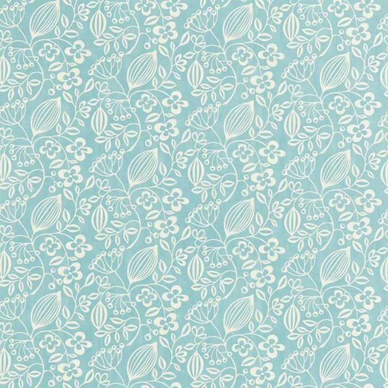 Sorbus Powder Blue And Neutral Fabric by Scion