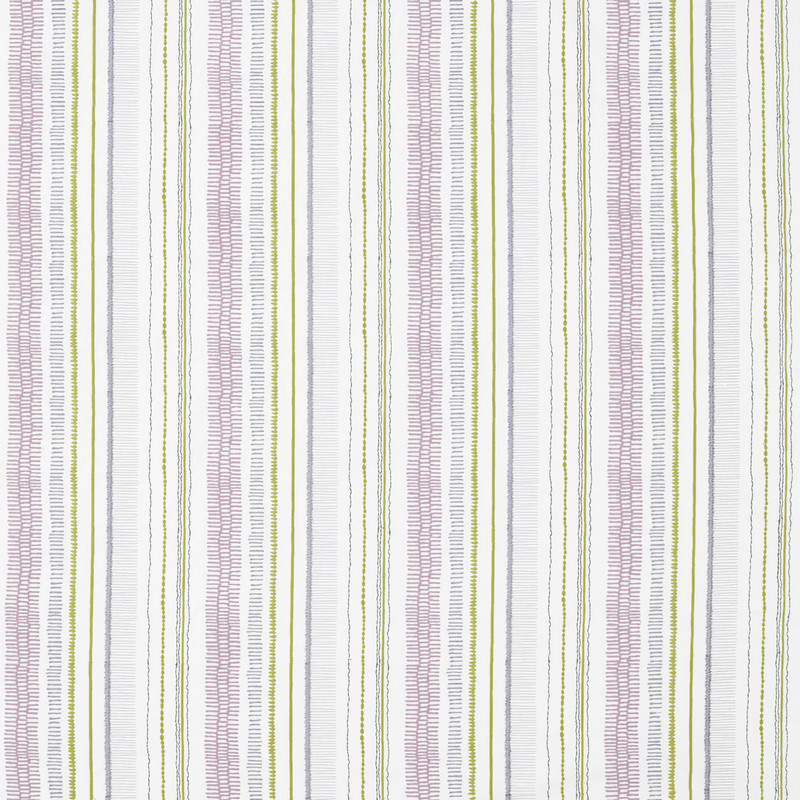Noki Foxglove / Sage / Periwinkle Fabric by Scion