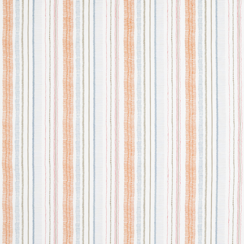 Noki Satsuma / Sky / Pebble Fabric by Scion