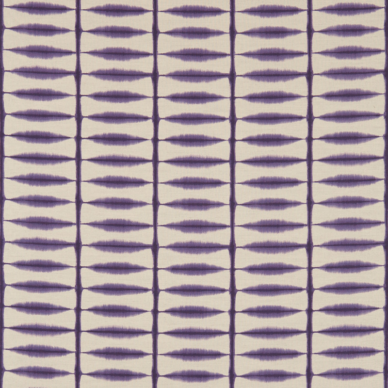 Shibori Amethyst / Linen Fabric by Scion