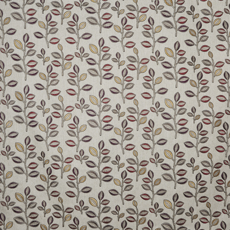 Bourton Cranberry Fabric by Prestigious Textiles