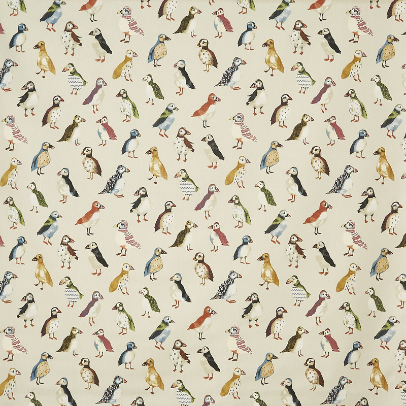 Puffin Driftwood Fabric by Prestigious Textiles