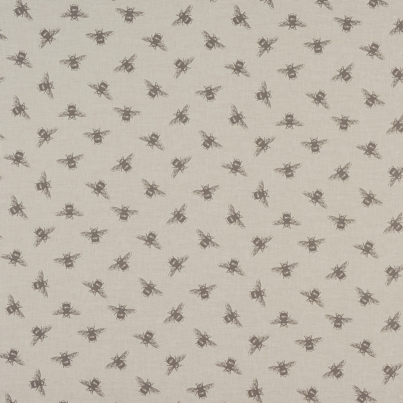 Bees Linen Fabric by Fryetts