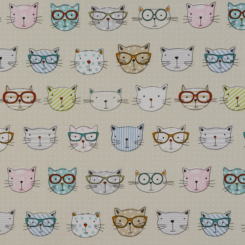 Cool Cats Multi Fabric by Fryetts