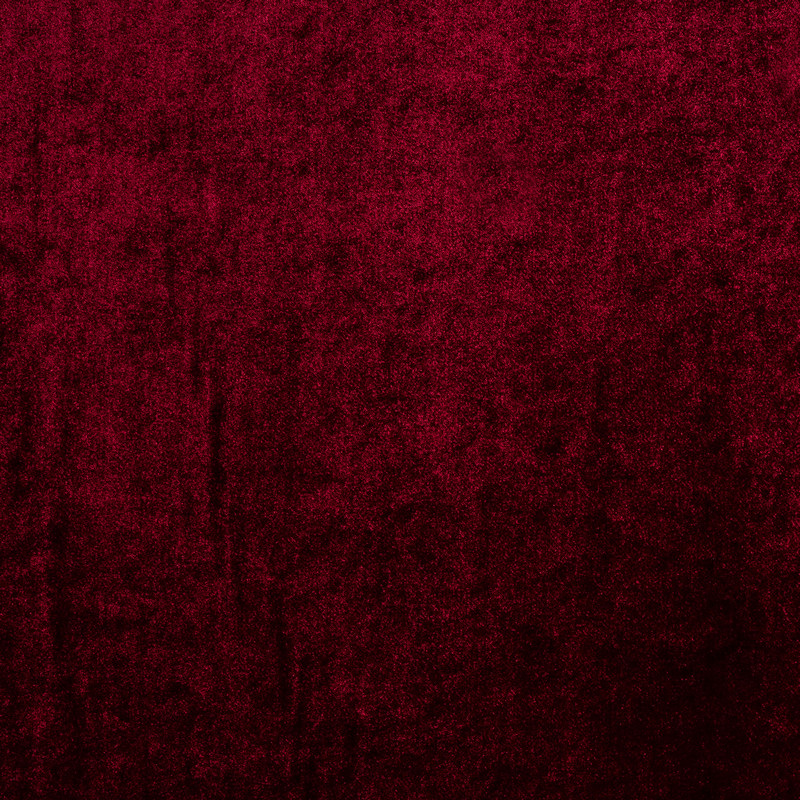 Velvet Rosso Fabric by Fryetts
