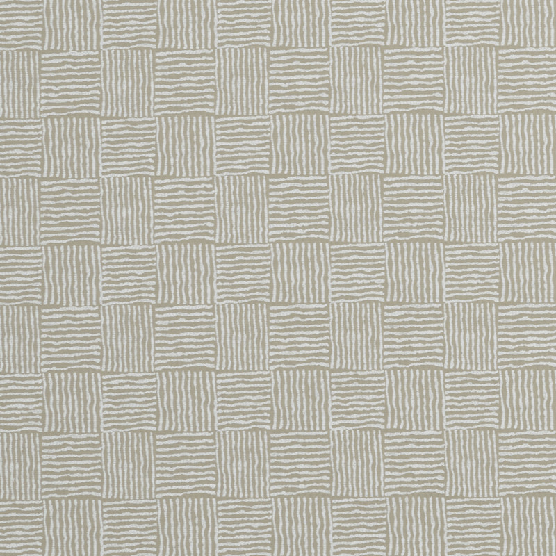Bloc Taupe Fabric by Studio G