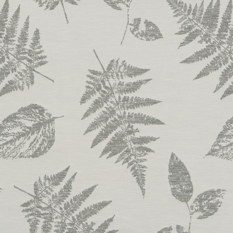Foliage Silver Fabric by Studio G