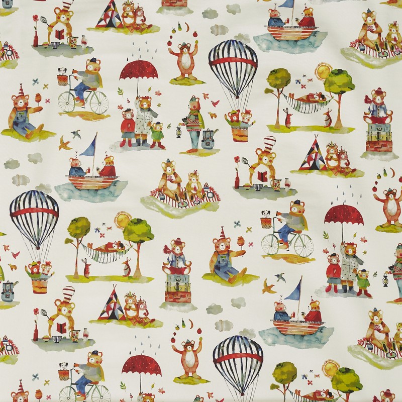 Little Bear Vintage Fabric by Prestigious Textiles