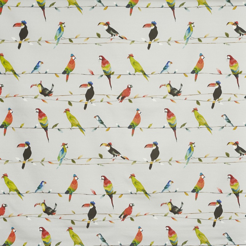 Toucan Talk Tropical Fabric by Prestigious Textiles