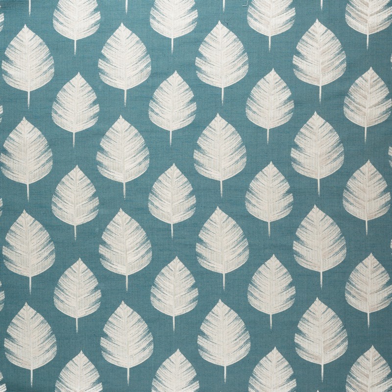 Bowood Teal Fabric by Ashley Wilde