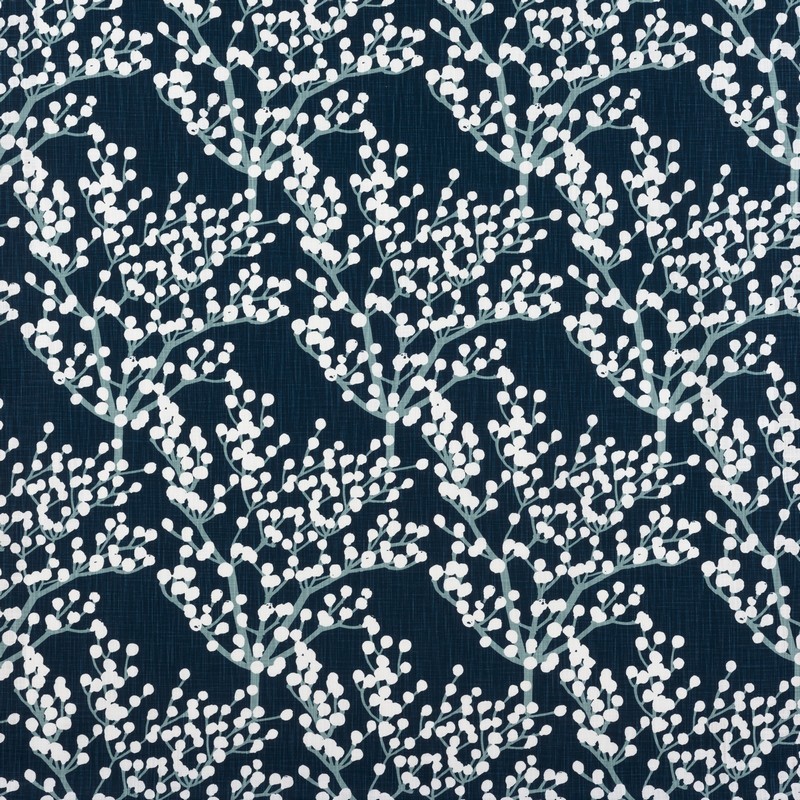Henning Navy Fabric by Ashley Wilde