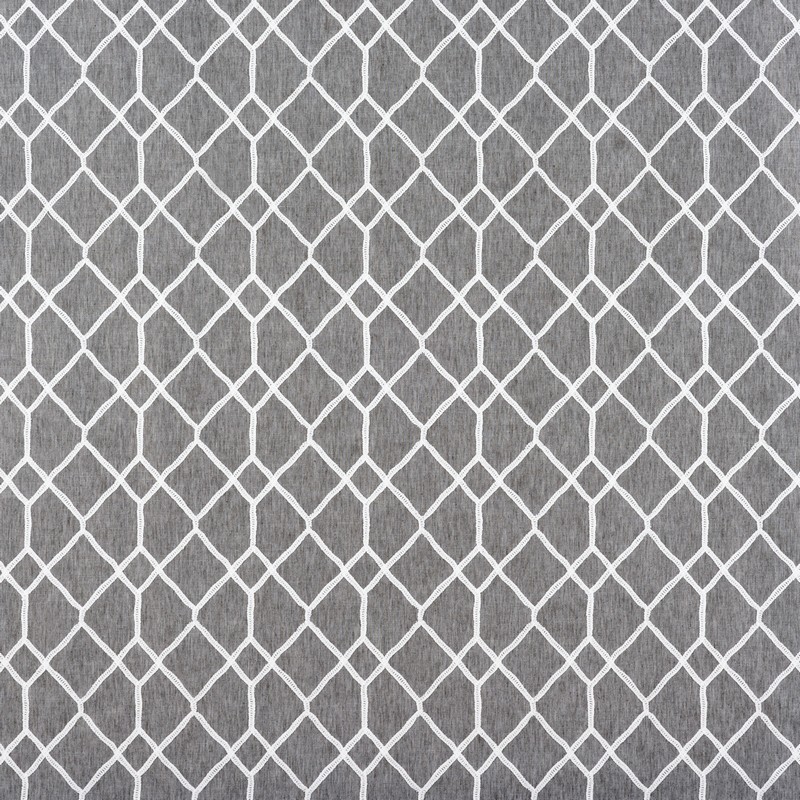 Vidar Steel Fabric by Ashley Wilde