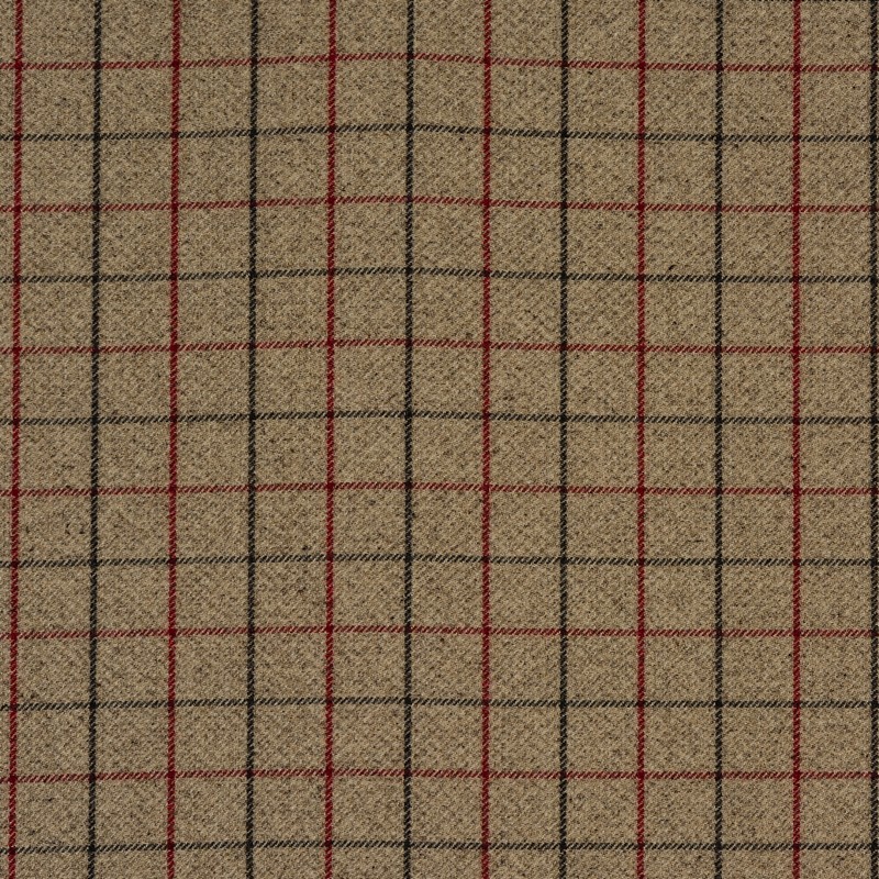 Bamburgh Rosso Fabric by Fryetts