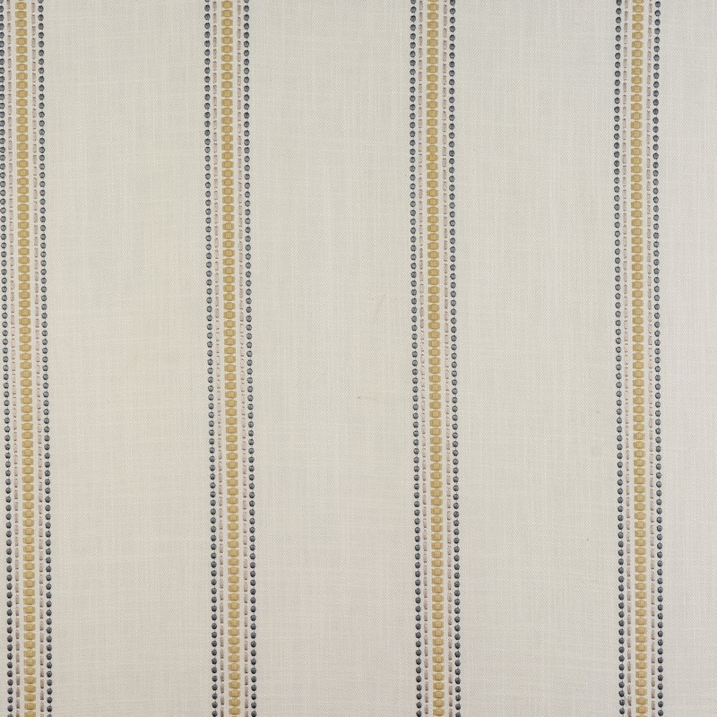 Bromley Stripe Moss Fabric by Fryetts