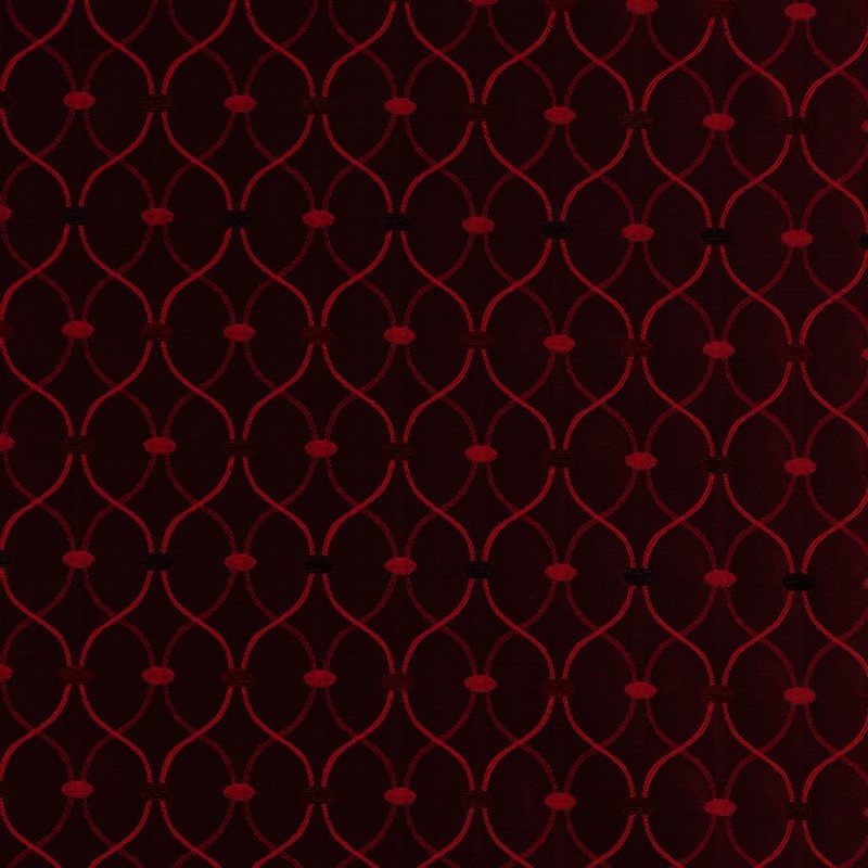 Chamonix Rouge Fabric by Fryetts