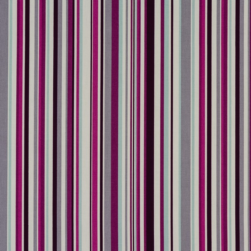 Goa Stripe Berry Fabric by Fryetts