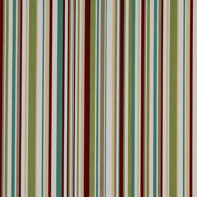 Goa Stripe Chintz Fabric by Fryetts