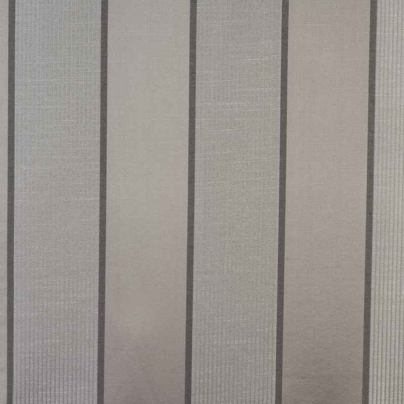 Lynton Stripe Taupe Fabric by Fryetts