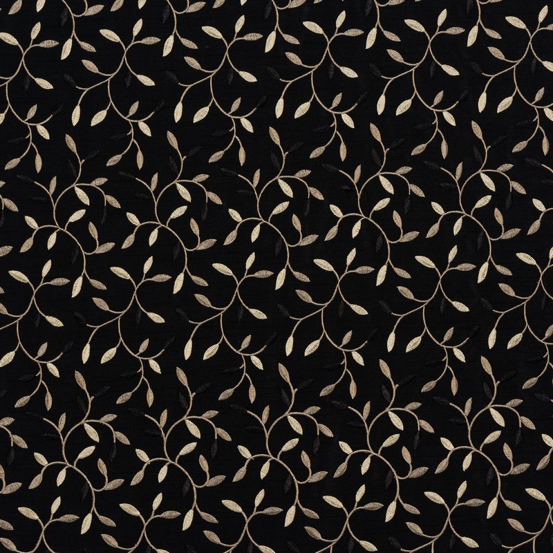 Sienna Black Fabric by Fryetts