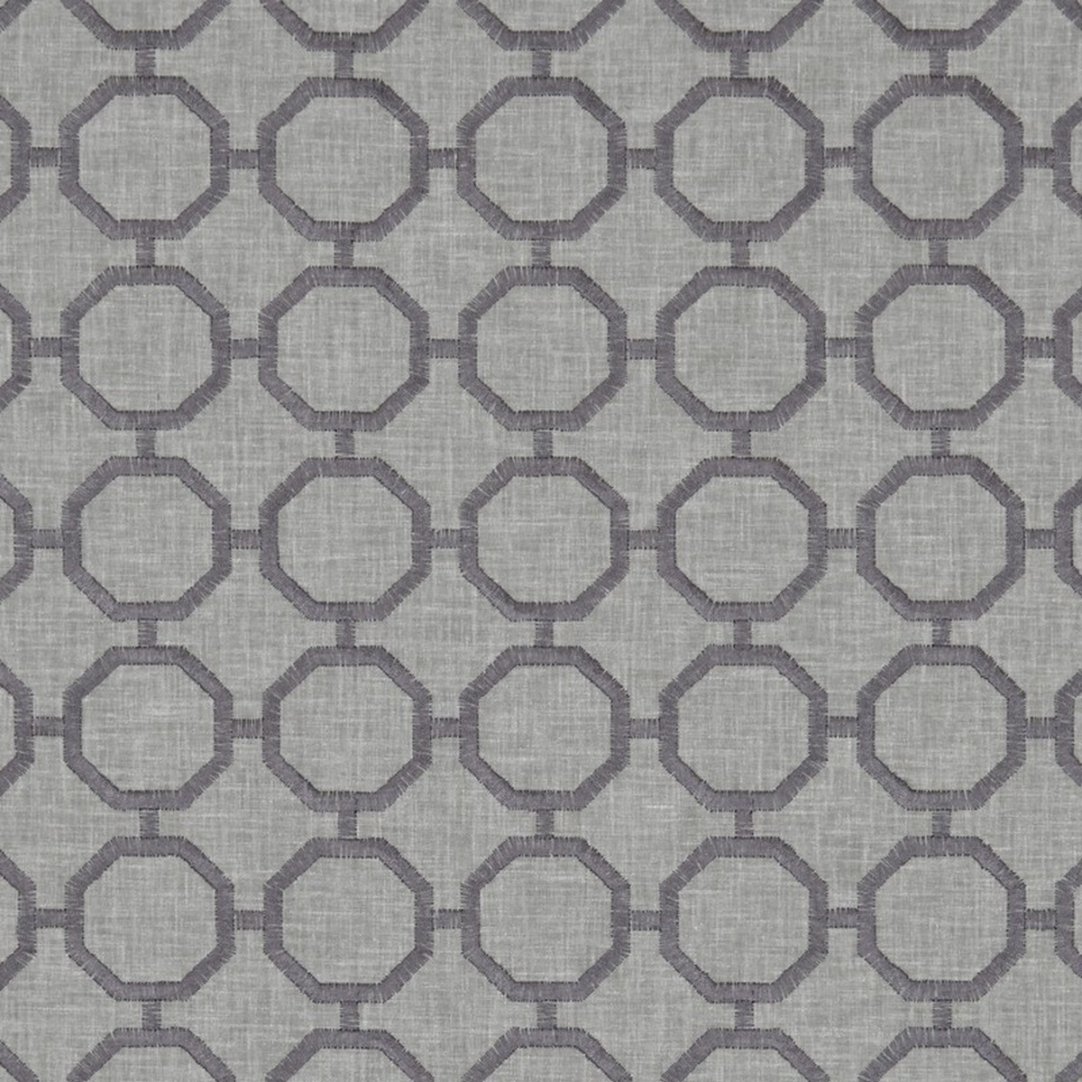Glamour Charcoal Fabric by Clarke & Clarke