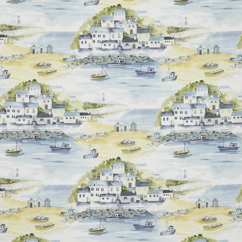 Seaside Riviera Fabric by iLiv