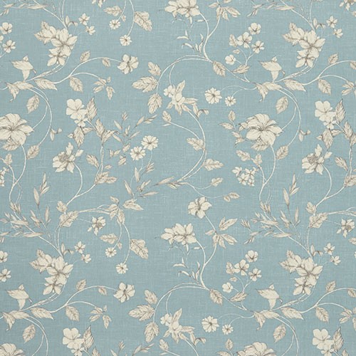 Etched Vine Wedgewood Fabric by iLiv