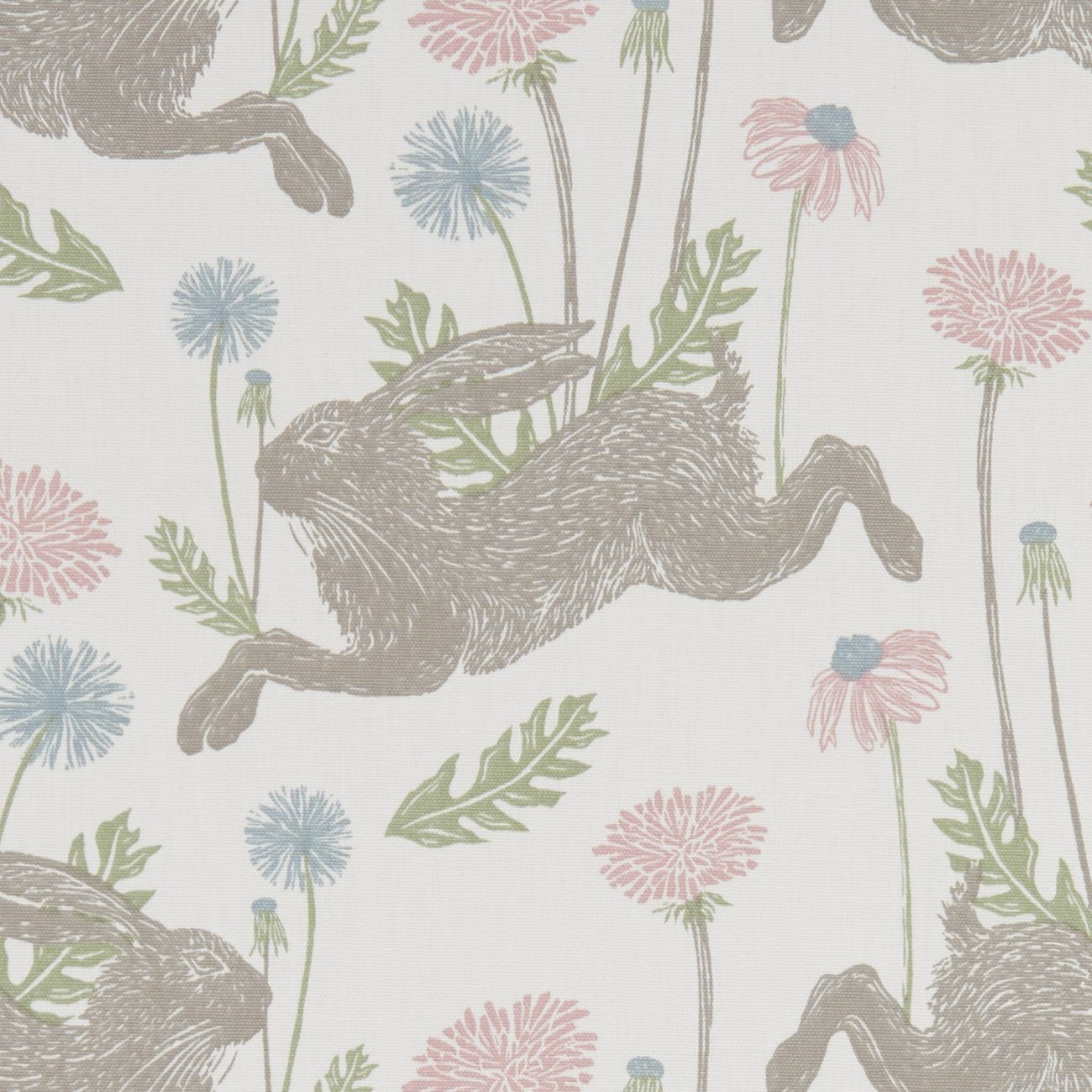 March Hare Pastel Fabric by Studio G