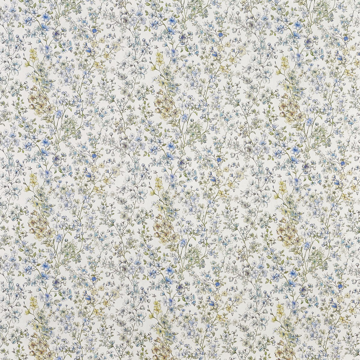 Cornflower Saxon Blue Fabric by Prestigious Textiles