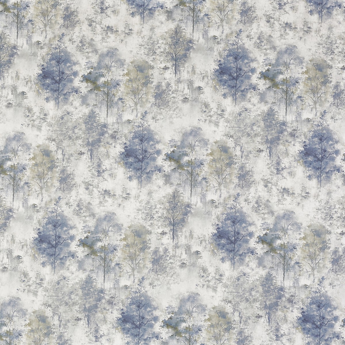 Woodland Saxon Blue Fabric by Prestigious Textiles
